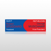 Running Mates Bumper Sticker 1