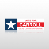 County Commissioner Bumper Sticker 1