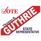 Political Custom Sign 33
