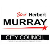 Political Custom Sign 38