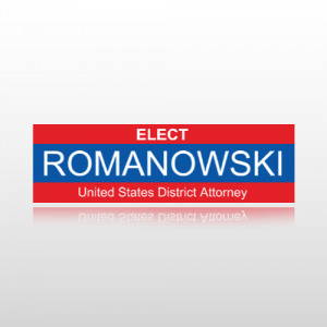 District Attorney Sticker 1 - Bumper Sticker