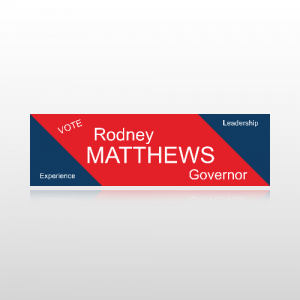 Governor Sticker 1 - Bumper Sticker