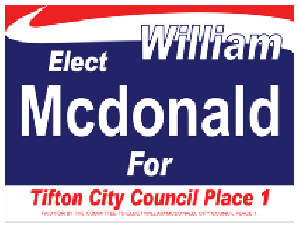 Political Custom Sign 12 - Yard Sign