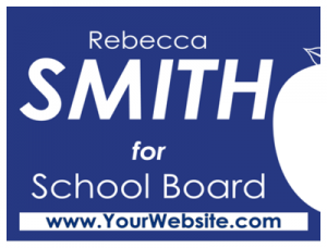 Political Custom Sign 27 - Yard Sign