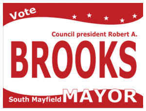 Political Custom Sign 28 - Yard Sign