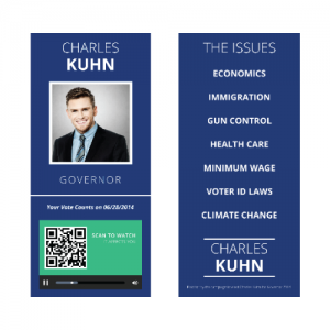 Campaign Buzz Cards - Design 1 (Square)