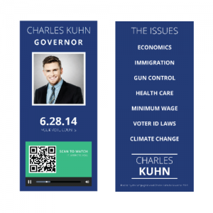 Campaign Buzz Cards - Design 2 (Square)