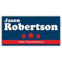 J.R. State Representative Sign - Magnetic Sign
