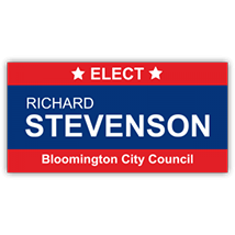 Richard Stevenson City Council Sign - Magnetic Sign