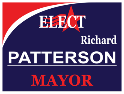 Political Custom Sign 34 - Yard Sign